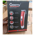 Tondeuse Rasoir Geemy GM-6075 + Cape de Coiffure Offerte