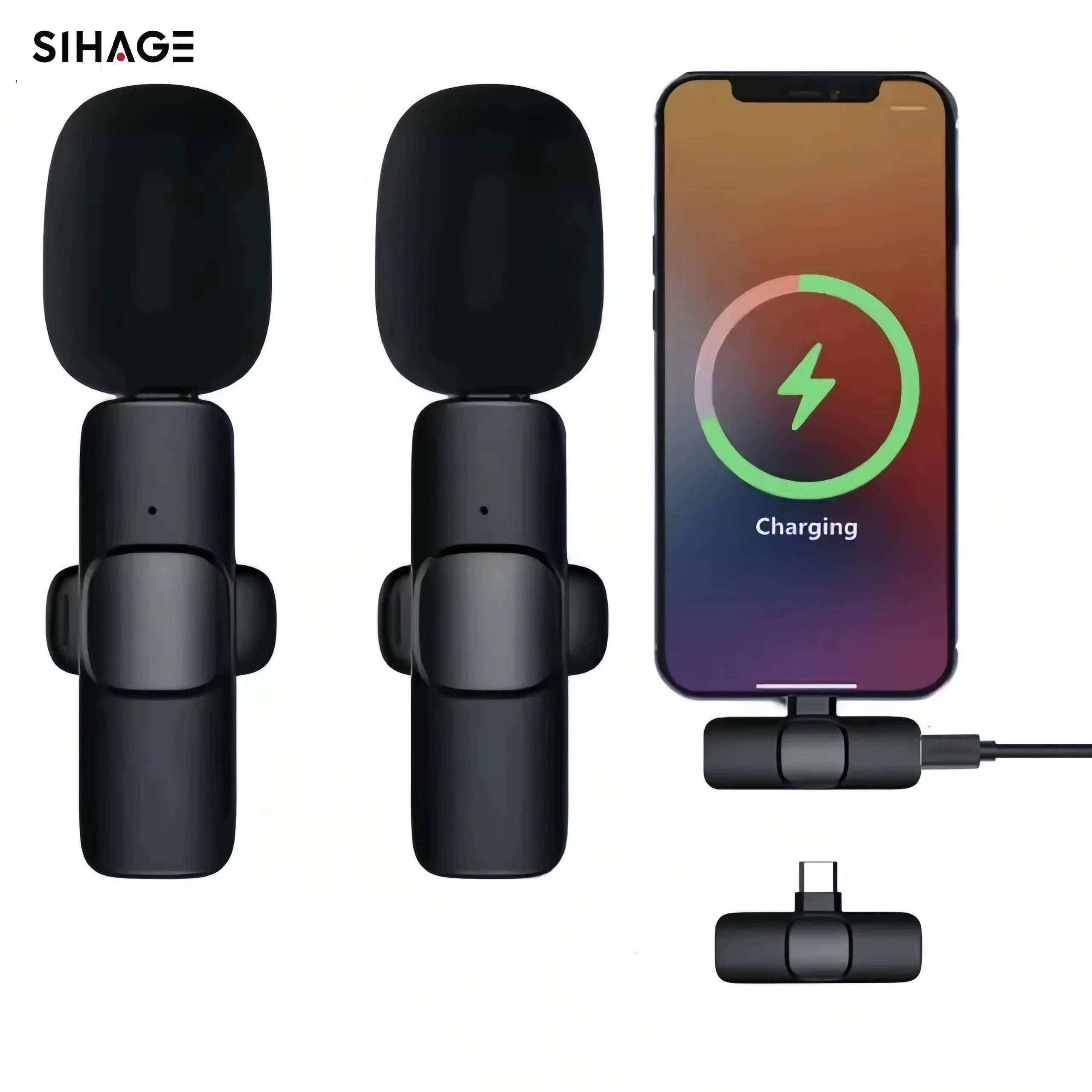 Kit de 2 Micro Cravate Sans Fil K9