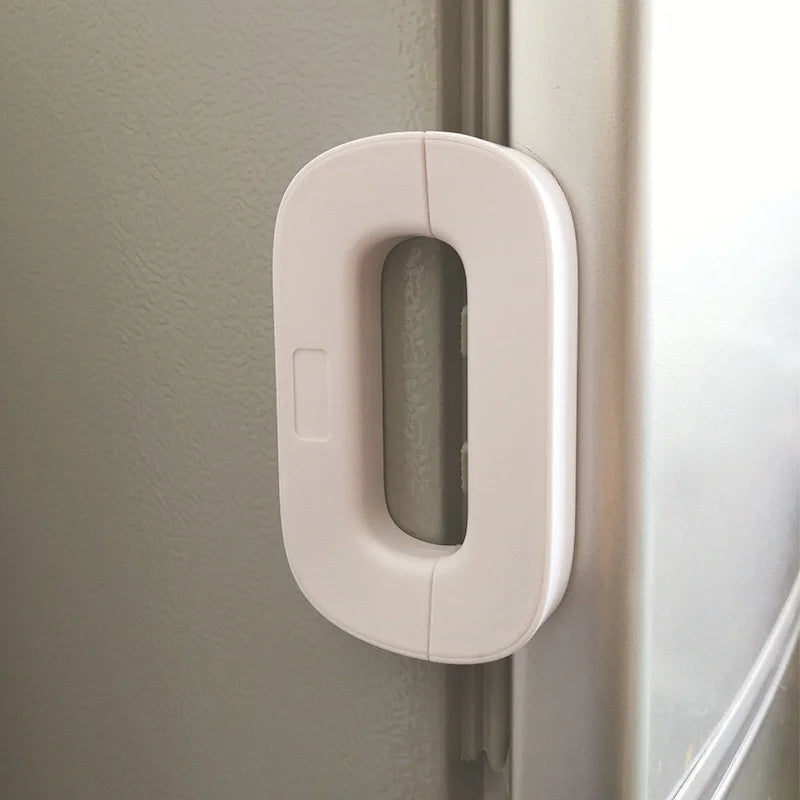 🔒 Crochet verrou – Bloque Porte pour Armoire & Réfrigérateur