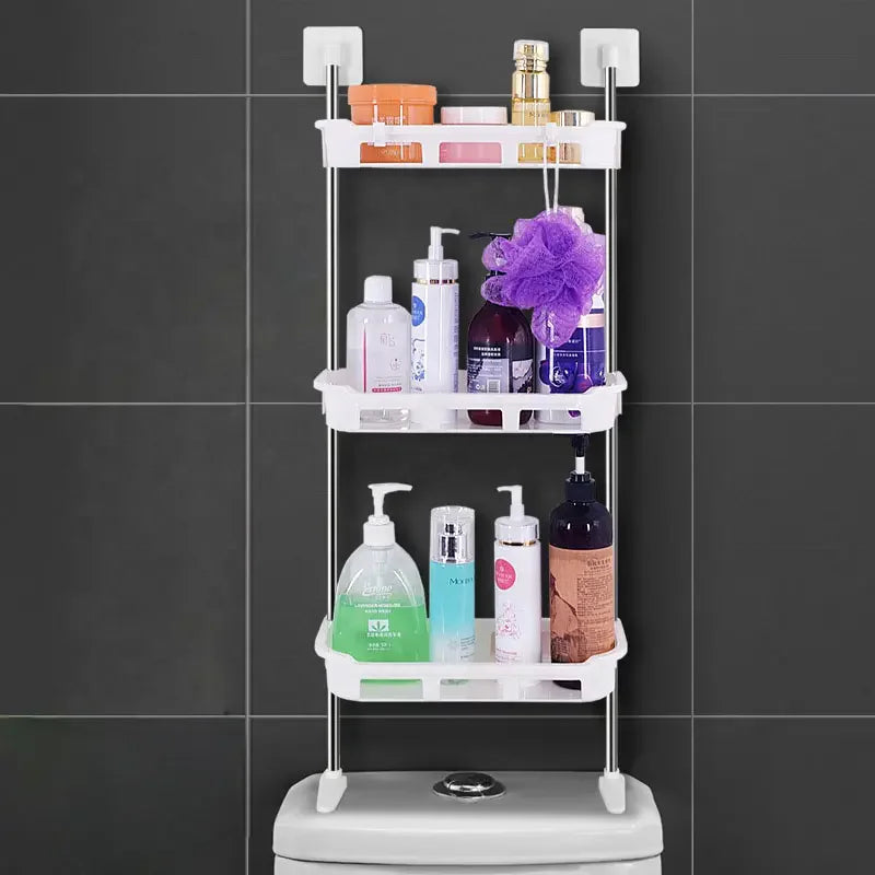 Étagère de toilette 3 Niveaux – Sans Perçage