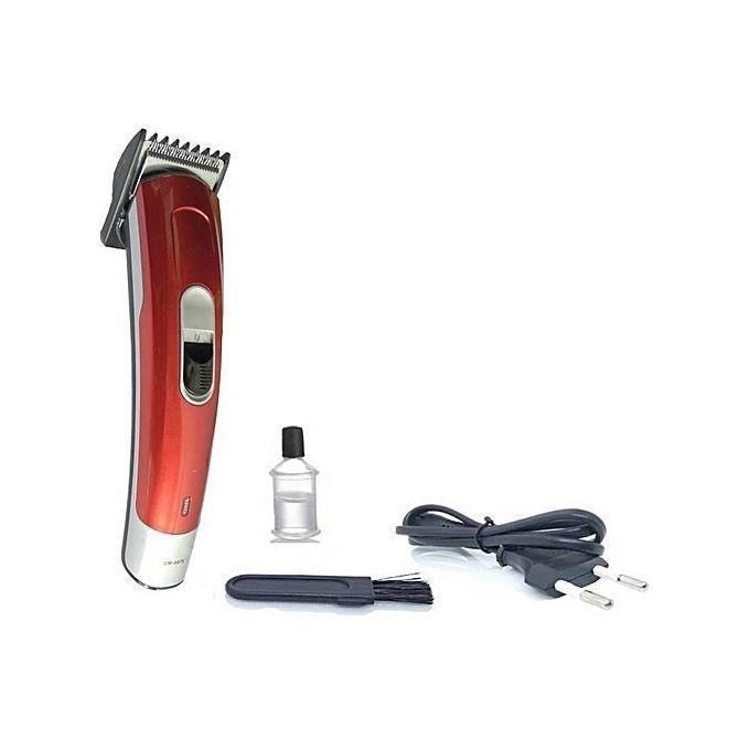 Tondeuse Rasoir Geemy GM-6075 + Cape de Coiffure Offerte