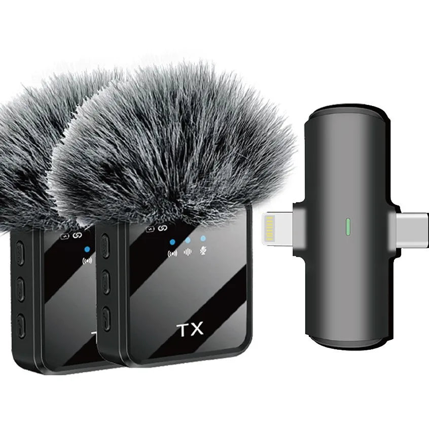 Kit de 2 Micros Cravate Sans Fil F15-2