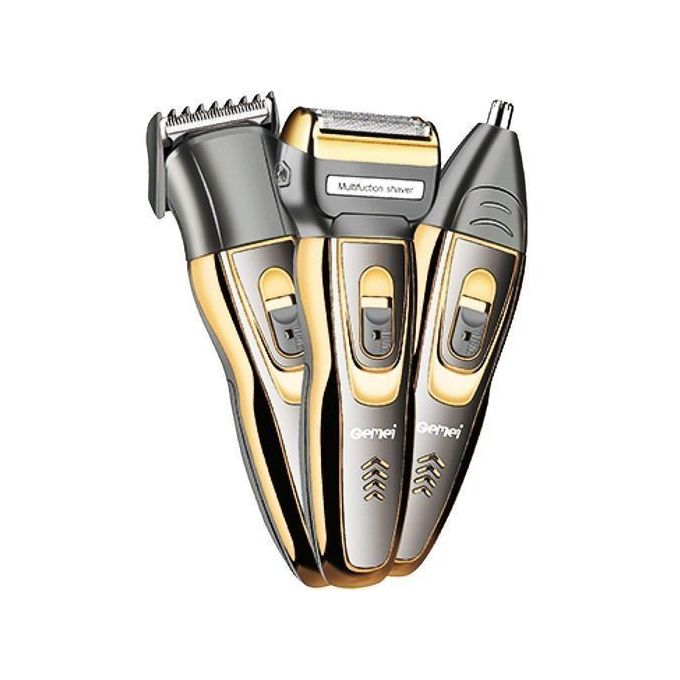 Tondeuse 3 en 1 Geemy GM 595 + cape (drap de coiffure) offerte
