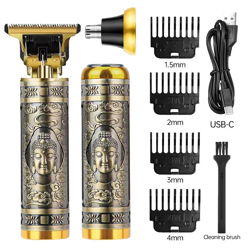 Pack de 2 tondeuses Rechargeables +  drap de Coiffure offert