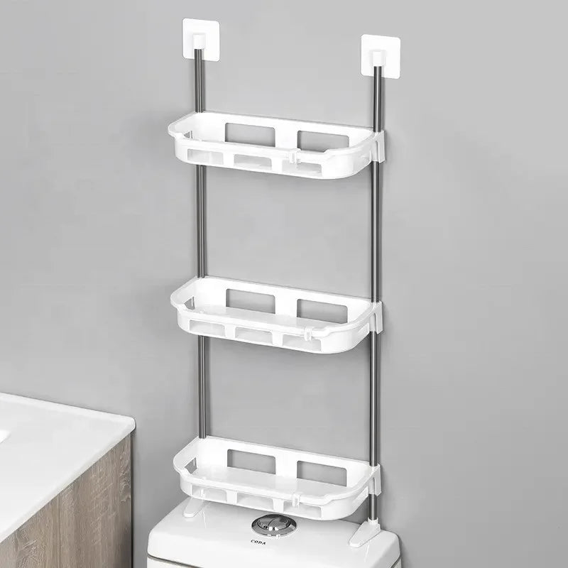 Étagère de toilette 3 Niveaux – Sans Perçage