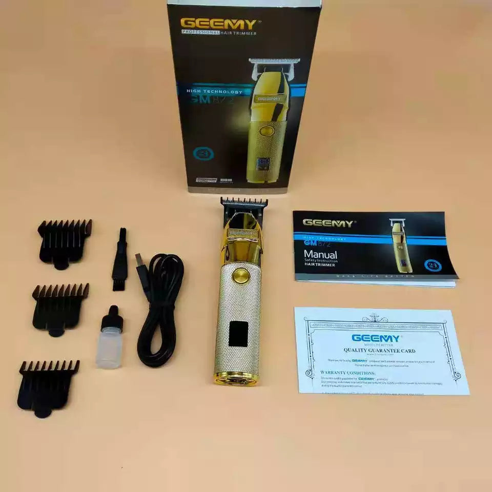 Tondeuse Professionnelle Geemy GM-872 + cape (drap de coiffure) offerte