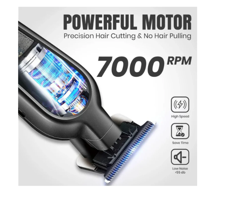 Tondeuse Professionnelle VGR V-995 Rechargeable USB + Cape de Coiffure (drap de coiffure) Offerte 🎁
