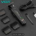Tondeuse Professionnelle VGR V-995 Rechargeable USB + Cape de Coiffure (drap de coiffure) Offerte 🎁