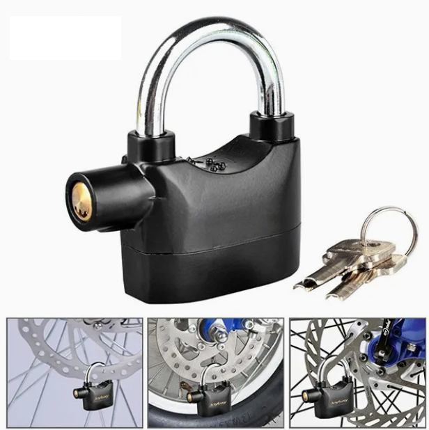 Cadenas Alarme Antivol puissance sonore 110 dB – Waterproof