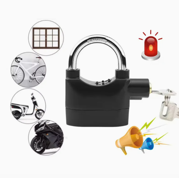Cadenas Alarme Antivol puissance sonore 110 dB – Waterproof