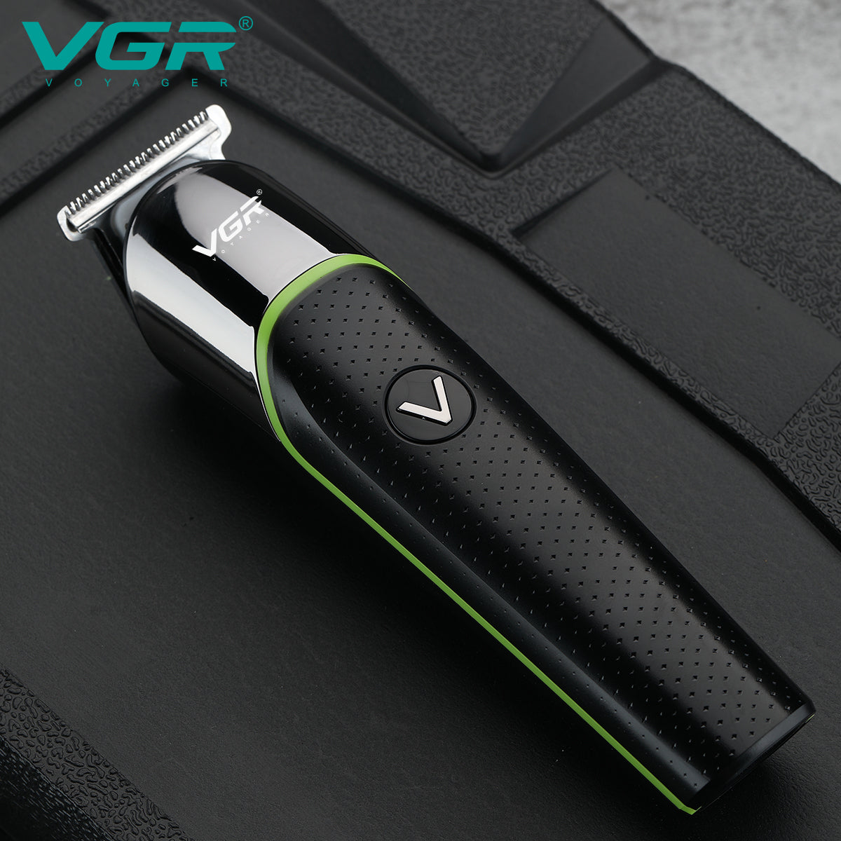 Tondeuse rasoir de finition VGR V-191 Rechargeable + Cape de Coiffure Offerte